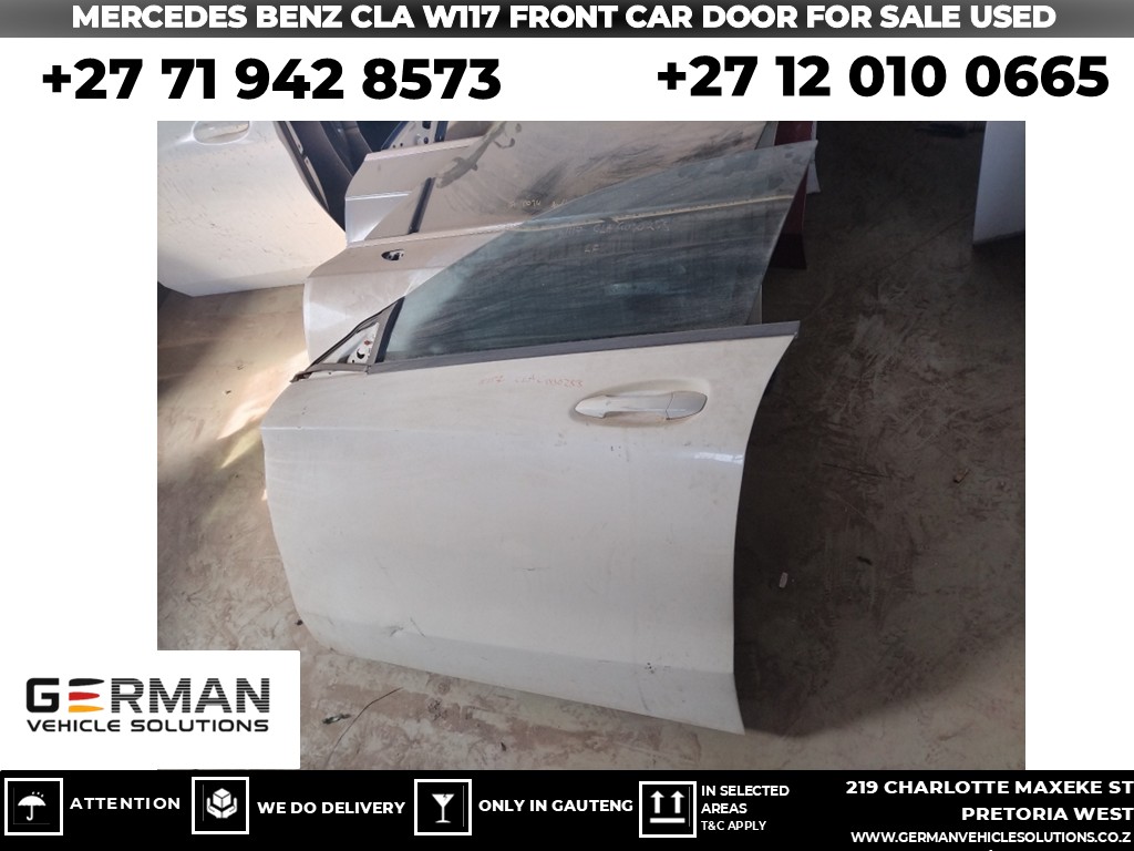 Mercedes Benz CLA w117 front door used part for sale - Private Seller Mercedes Benz CLA w117 front door used part for sale - Private Seller