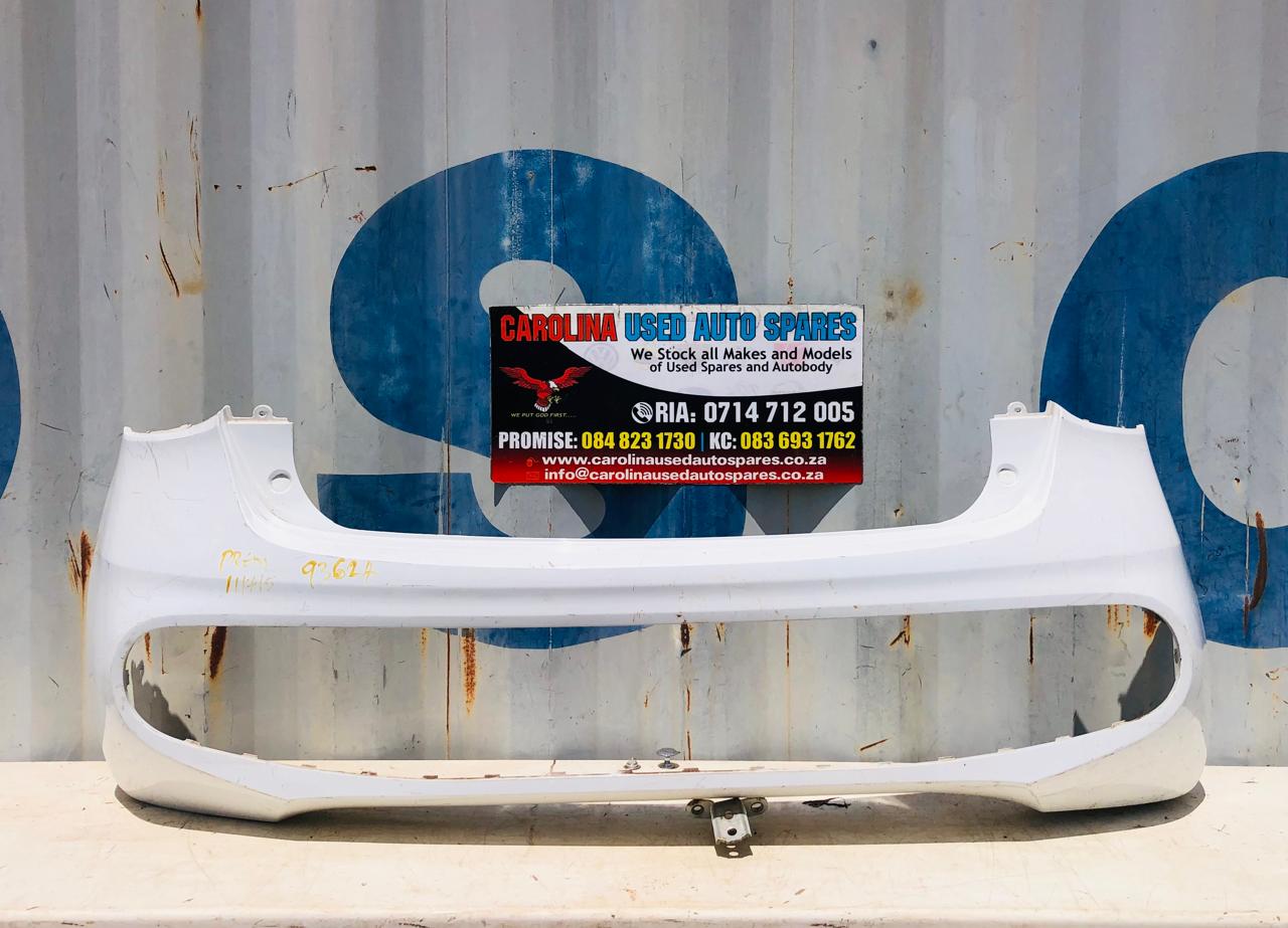 Hyundai Grand i10 facelift rear/back bumper (white) - Private Seller