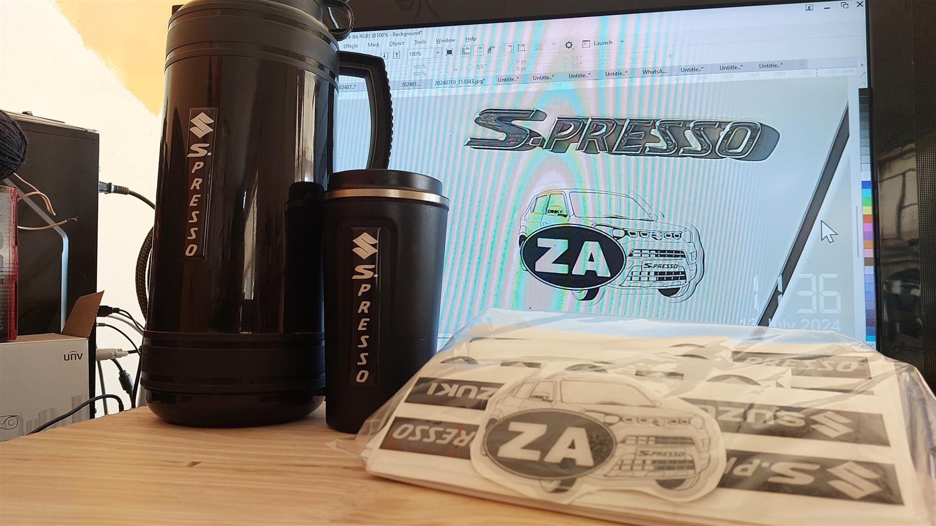 Suzuki Stickers and Mugs - Private Seller