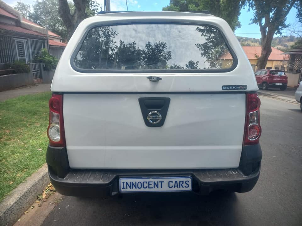 2014 NISSAN NP200 1.6 PETROL, MANUAL, WHITE COLOR, MILEAGE. CANOPY, SPARE KEY
