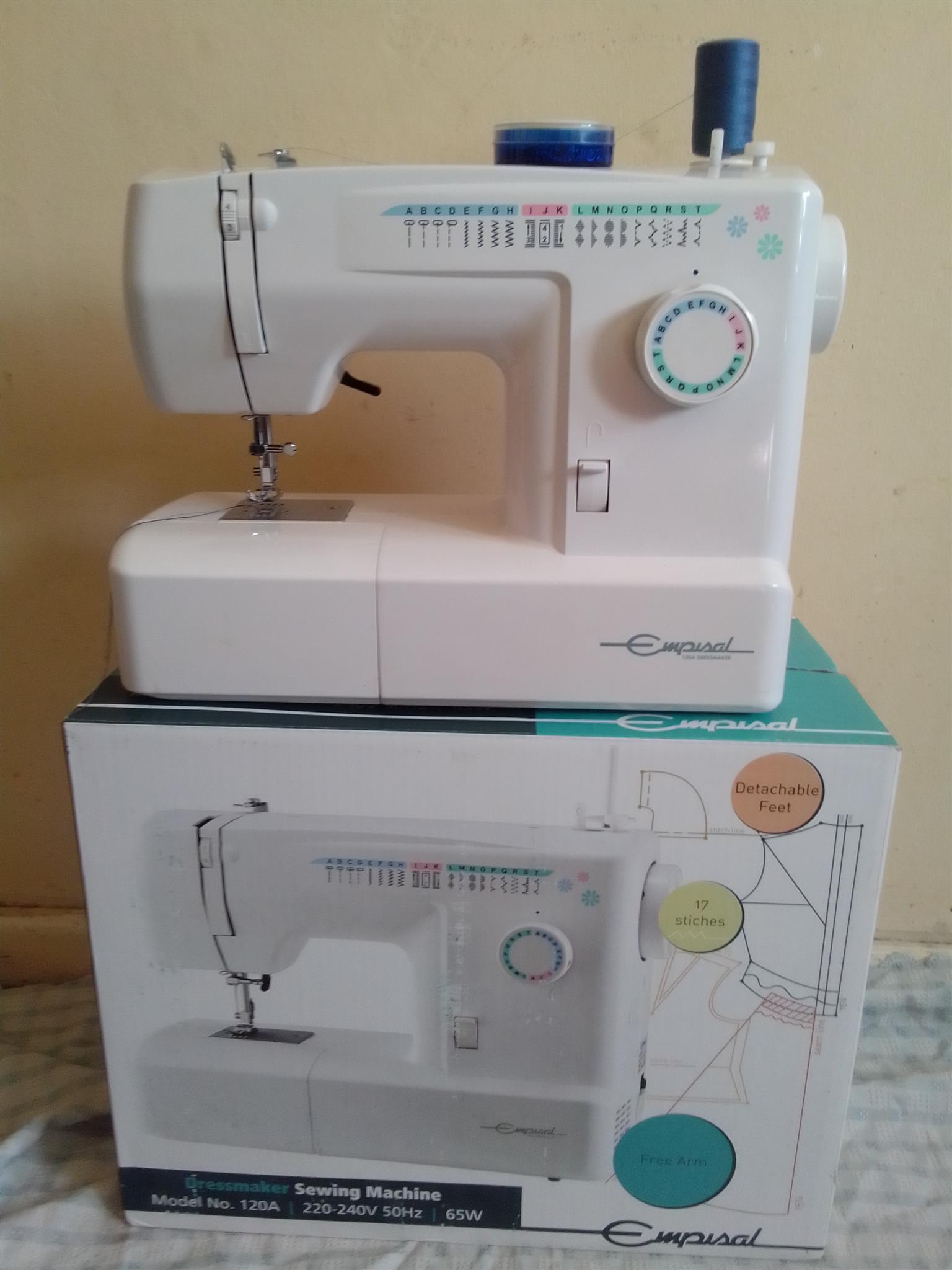 Very good condition Empisal sewing machine