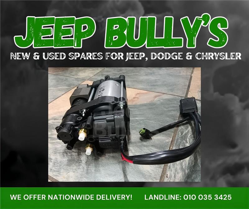 3.0 Jeep Grand Cherokee Wk2 Air Suspension Pump In Store - Private Seller 3.0 Jeep Grand Cherokee Wk2 Air Suspension Pump In Store - Private Seller