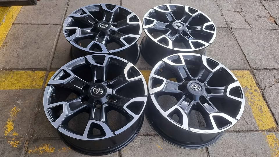 18 inch Toyota Legend 50 and Legend RS, and 17 inch Toyota GT6 mag rims ...