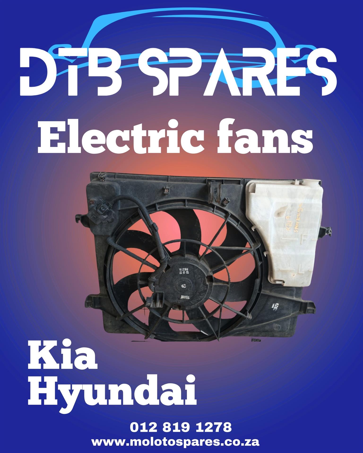 Electric Fans for Kia and Hyundai - Private Seller Electric Fans for Kia and Hyundai - Private Seller