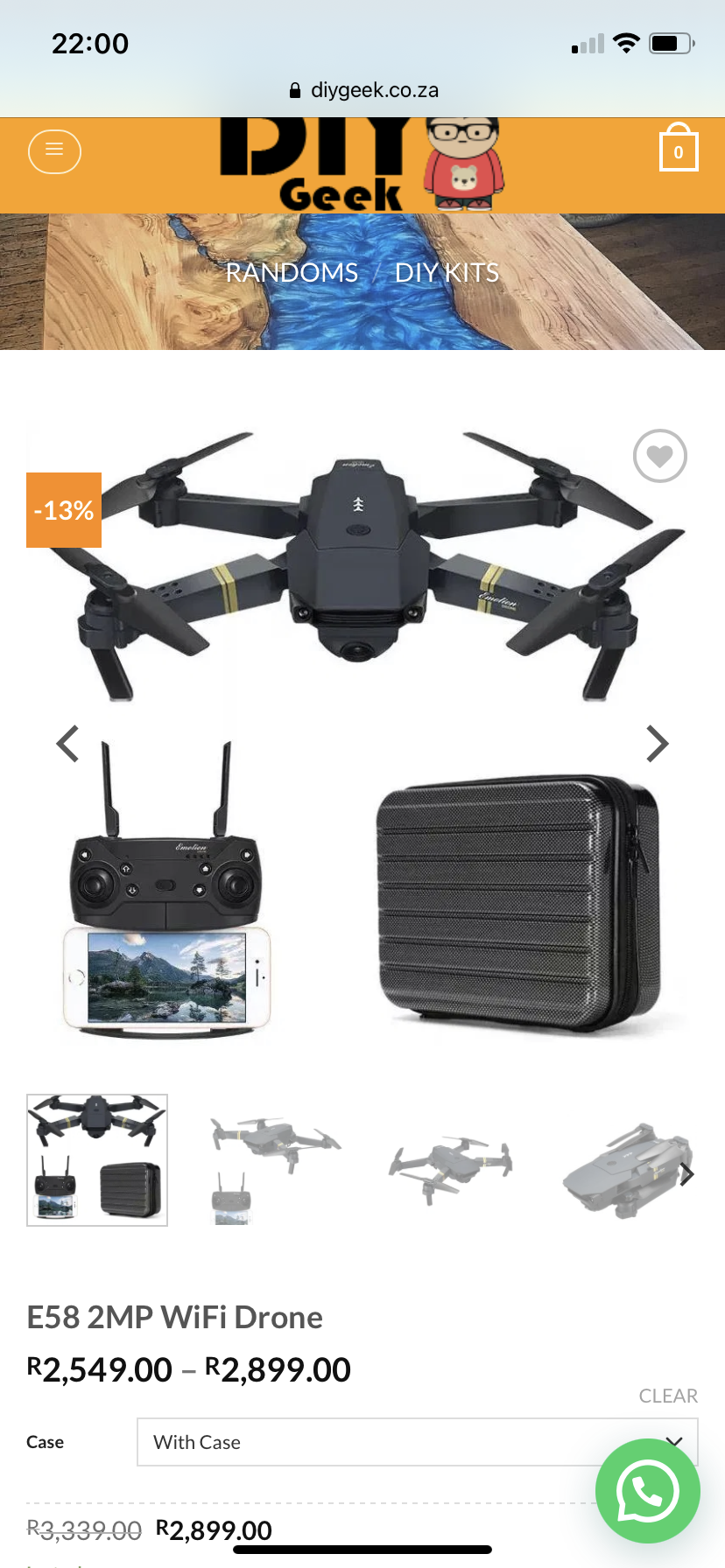 Foldable drone 