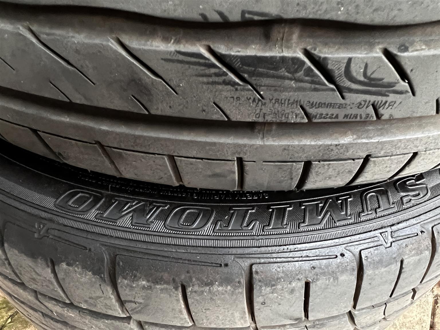 Merc Amg 17" wheels and tyres