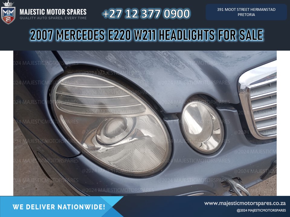 2007 Mercedes E220 W211 Headlights Used for Sale - Private Seller 2007 Mercedes E220 W211 Headlights Used for Sale - Private Seller