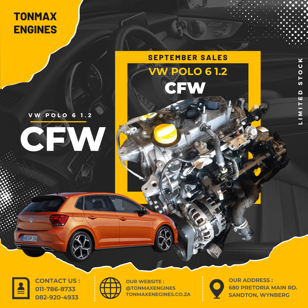 VW Polo 6 1.2 CFW Engines for Sales