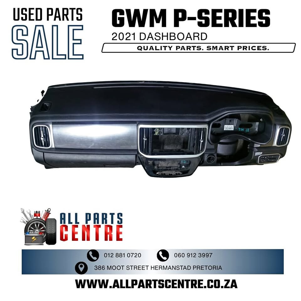 GWM P-Series 2021 Dashboard - Private Seller GWM P-Series 2021 Dashboard - Private Seller