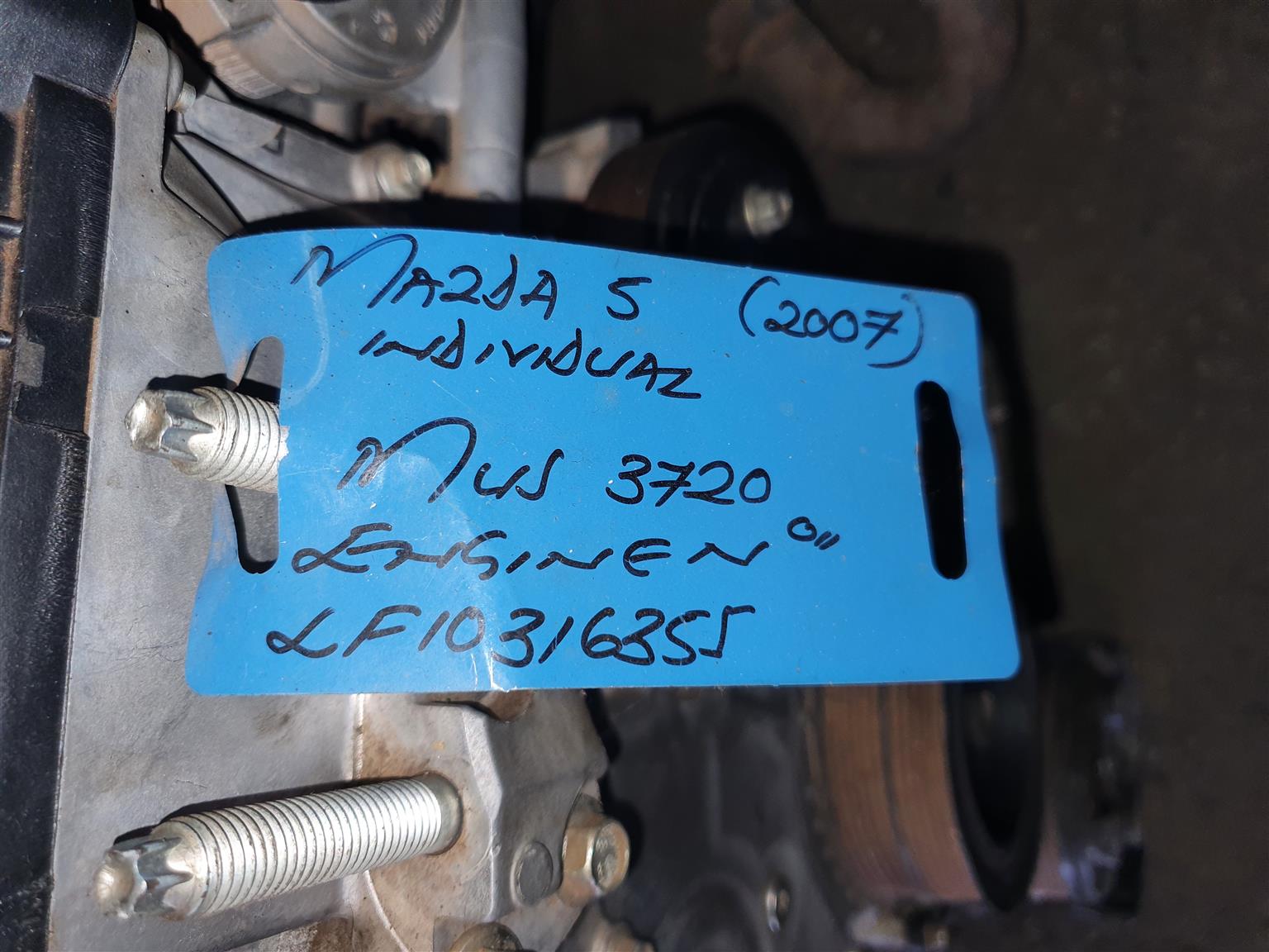 Mazda LF engine for sale. - Private Seller