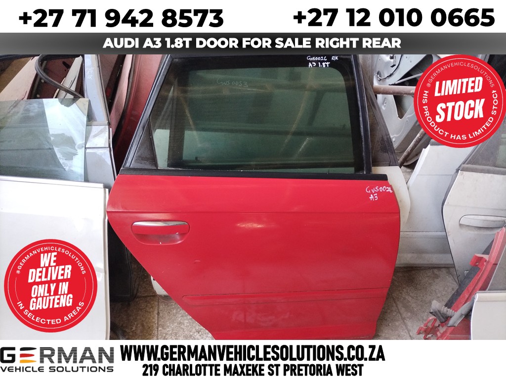 Audi a3 1.8t door for sale right rear - Private Seller