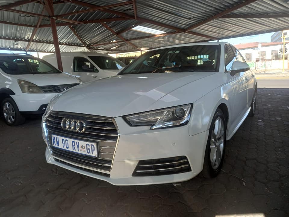Audi A4 2.0 Tfsi Automatic Petrol 2017 White Service History Sunroof Leather interior