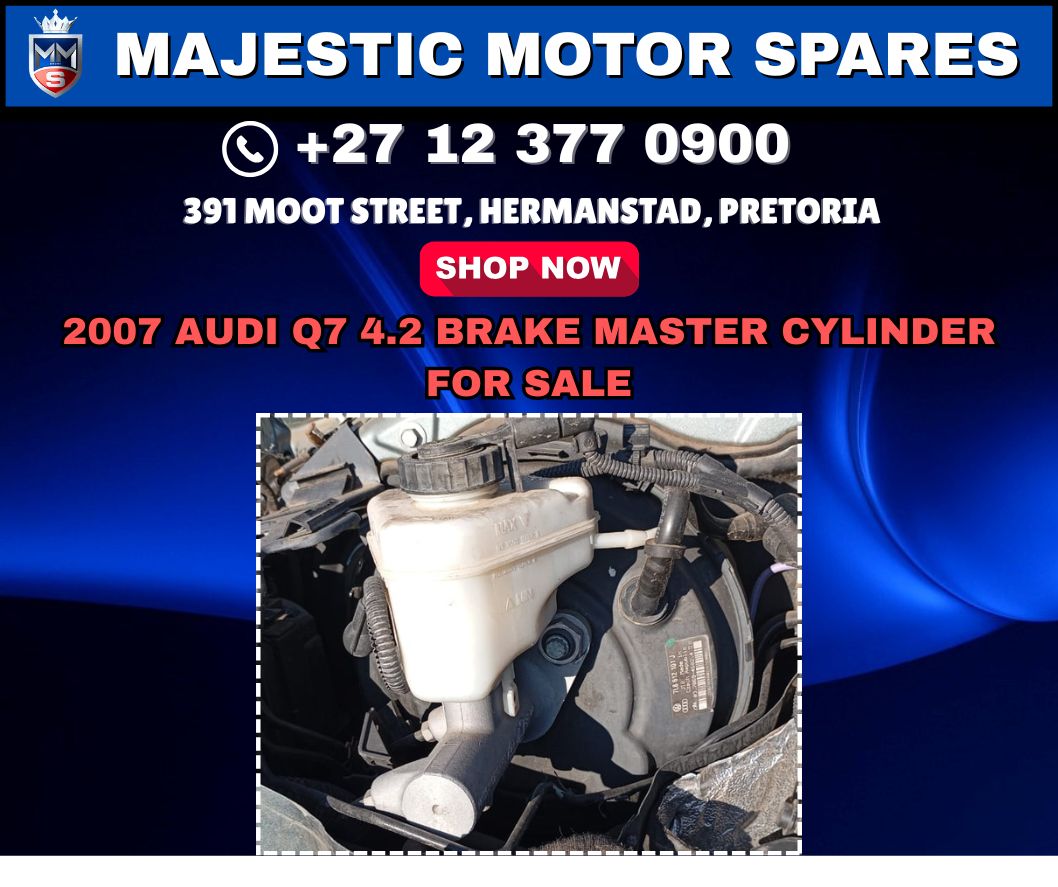 Audi Q7 4.2 Brake master cylinder for Sale - Used - Private Seller Audi Q7 4.2 Brake master cylinder for Sale - Used - Private Seller