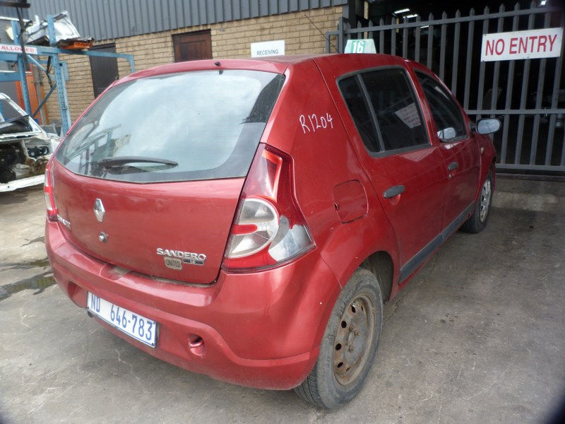Renault Sandero 1.6 United Manual Red - 2010 STRIPPING FOR SPARES - Private Seller Renault Sandero 1.6 United Manual Red - 2010 STRIPPING FOR SPARES - Private Seller