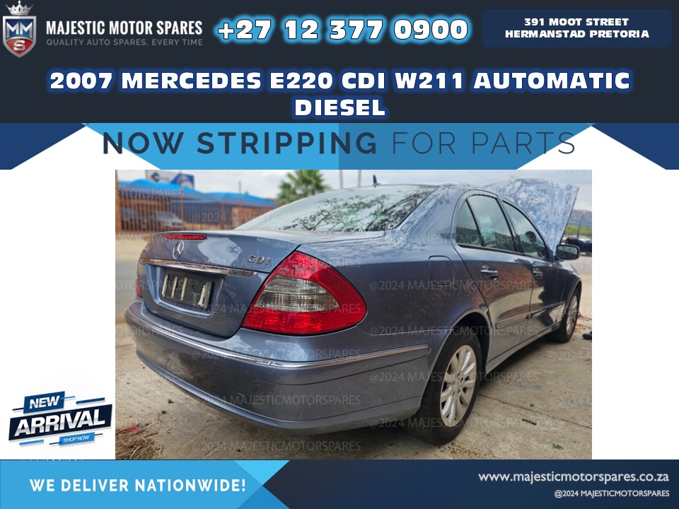 2007 mercedes benz e220 cdi w211 automatic diesel stripping for spares - Private Seller 2007 mercedes benz e220 cdi w211 automatic diesel stripping for spares - Private Seller