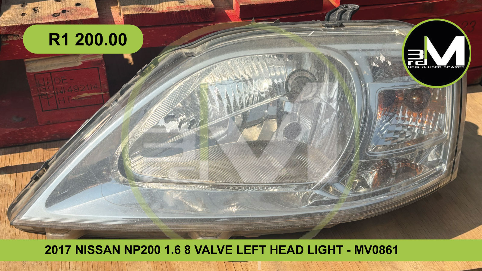2017 NISSAN NP200 1.6 8 VALVE HEAD LIGHTS - MV0861 - Private Seller 2017 NISSAN NP200 1.6 8 VALVE HEAD LIGHTS - MV0861 - Private Seller