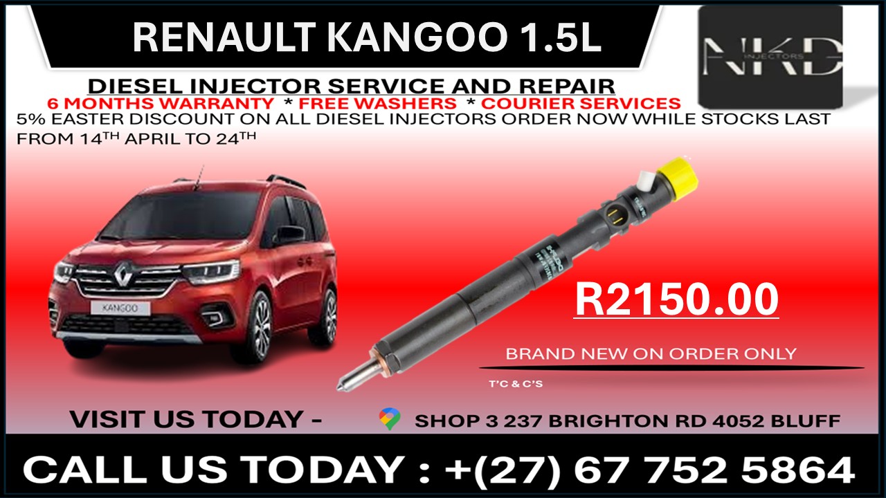 Renault Kangoo 1.5L Diesel Injectors on recondition - Private Seller Renault Kangoo 1.5L Diesel Injectors on recondition - Private Seller