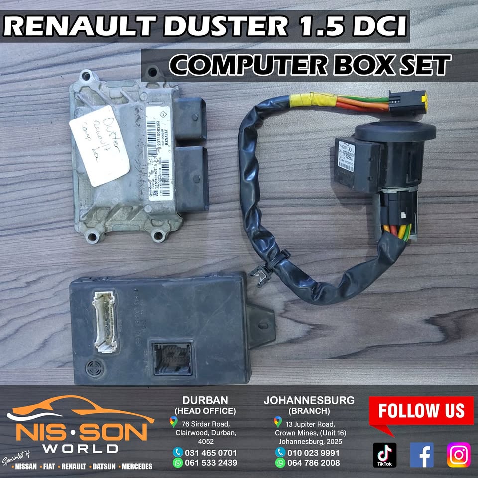 Renault Duster 1.5 DCI Computer Box Set - Private Seller Renault Duster 1.5 DCI Computer Box Set - Private Seller