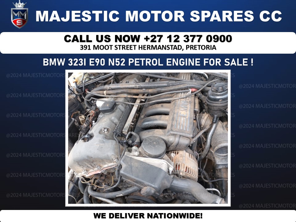 BMW 323i E90 N52 petrol engine for Sale - Used - Private Seller BMW 323i E90 N52 petrol engine for Sale - Used - Private Seller