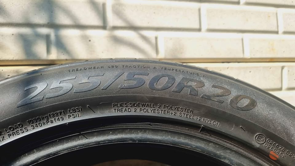 NEW DAVANTI 20 INCH TYRES