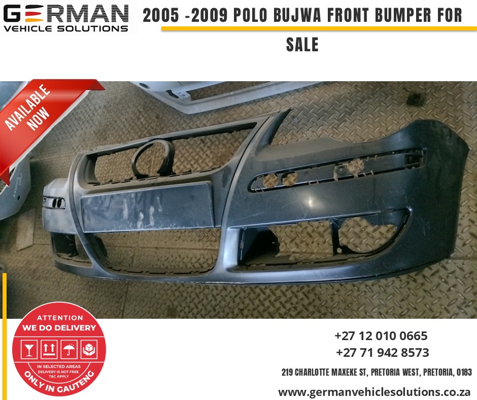 2005–2009 polo bujwa front bumper for sale – used