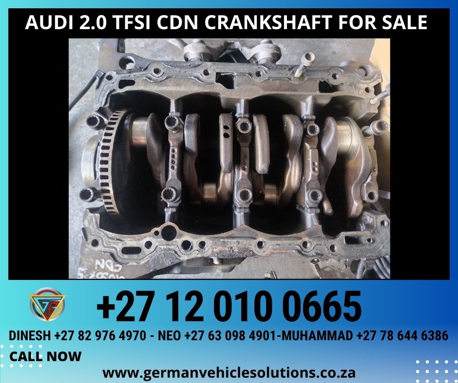 Audi 2.0 tfsi cdn crankshaft used replacement - Private Seller Audi 2.0 tfsi cdn crankshaft used replacement - Private Seller