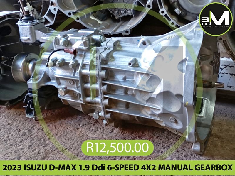 2023 ISUZU D MAX 1.9 Ddi 6 SPEED 4X2 MANUAL GEARBOX  MV0753