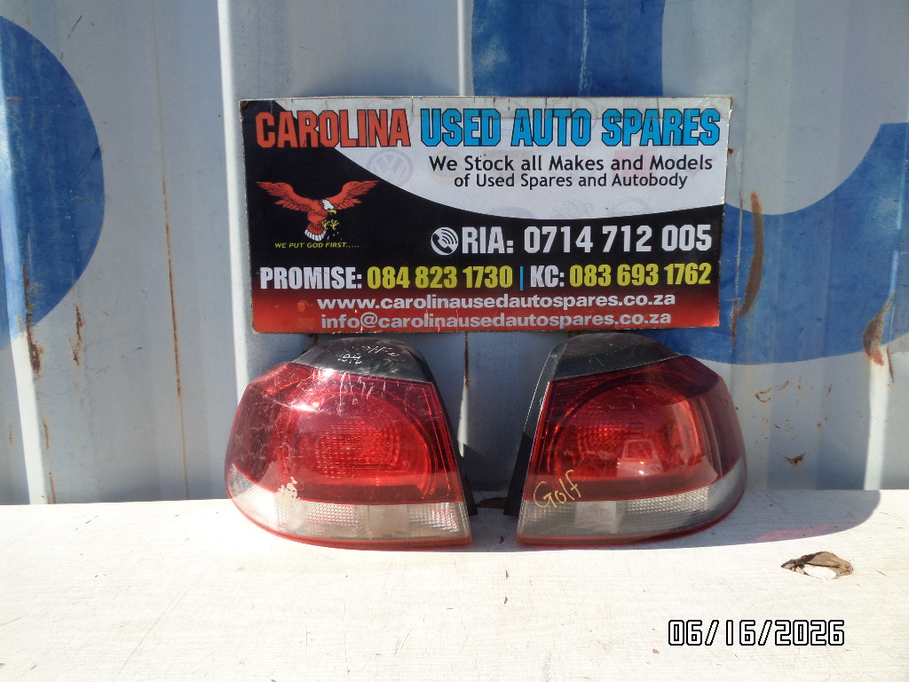 VW Golf 6 left and right taillight (2009-2012) - Private Seller VW Golf 6 left and right taillight (2009-2012) - Private Seller