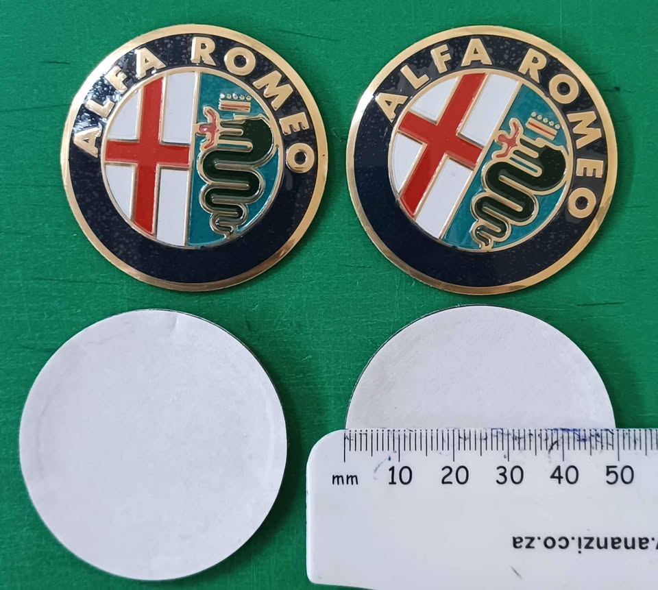 Alfa Romeo wheel centre caps badges - Private Seller Alfa Romeo wheel centre caps badges - Private Seller