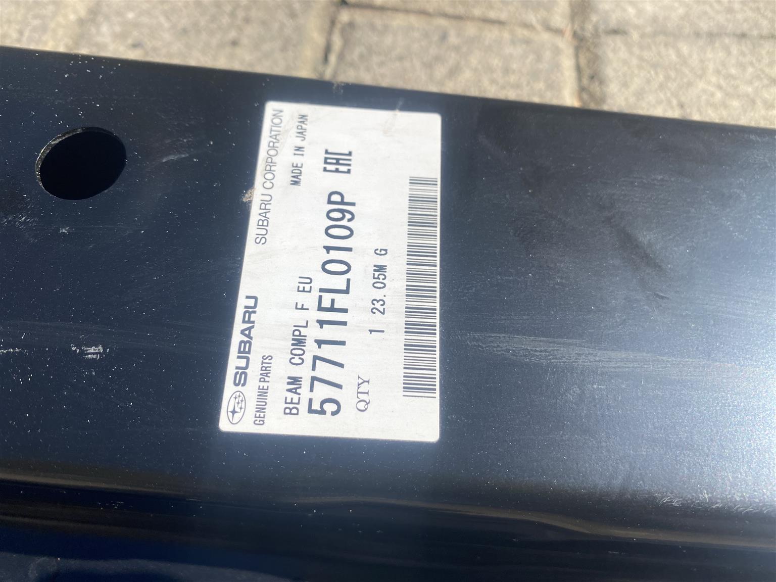 2020 SUBARU XV FRONT BUMPER STIFFENER FOR SALE. BRAND NEW - Private Seller