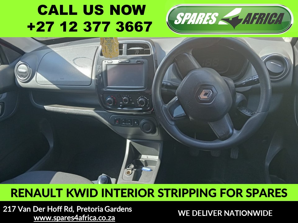 Renault Kwid Interior Stripping for Spares - Private Seller Renault Kwid Interior Stripping for Spares - Private Seller
