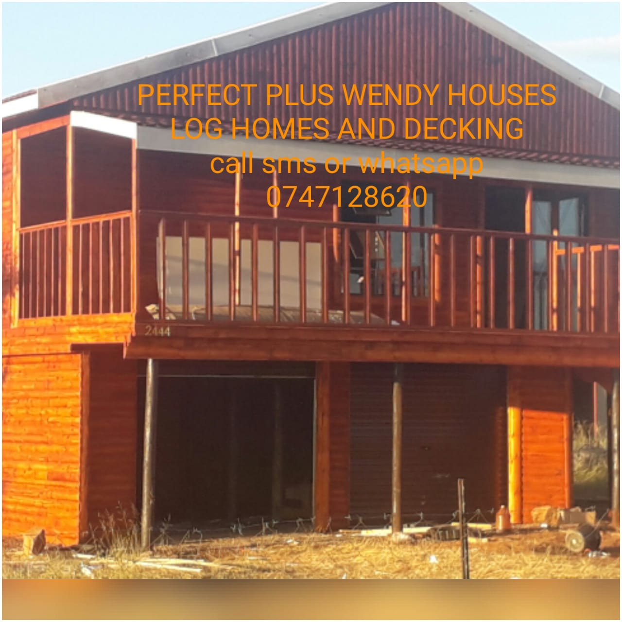 Wendy Houses and Log Homes and Deckings