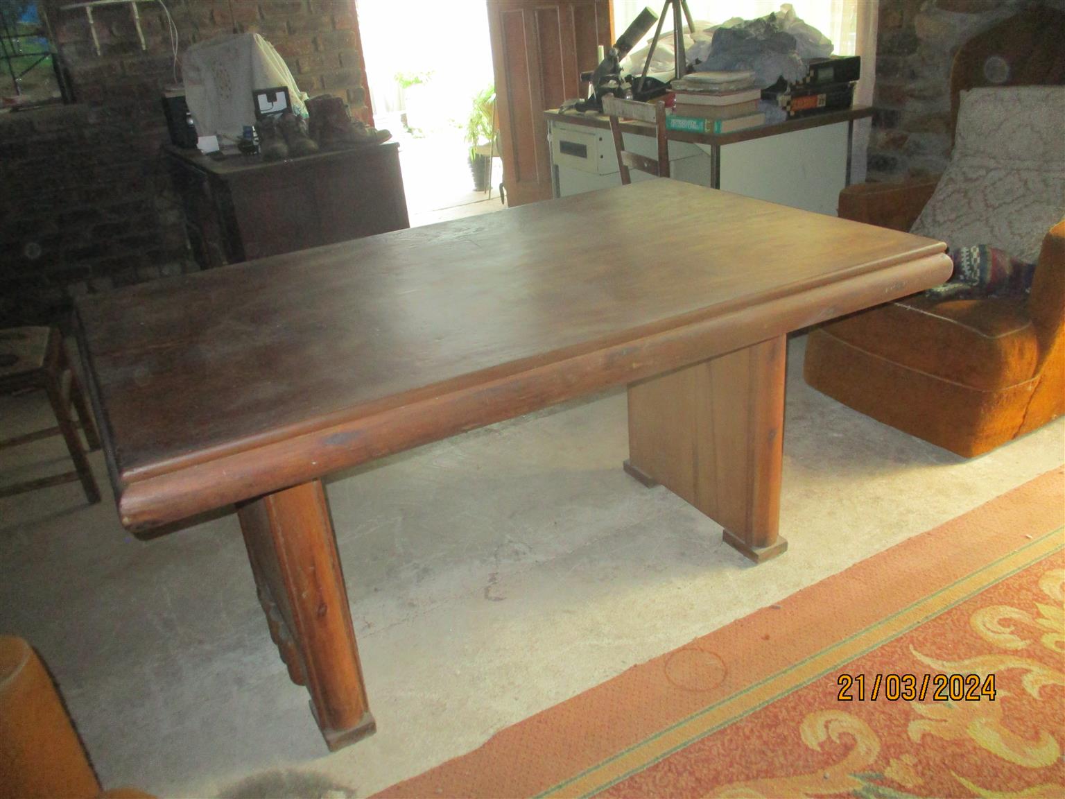 Art Deco wooden table