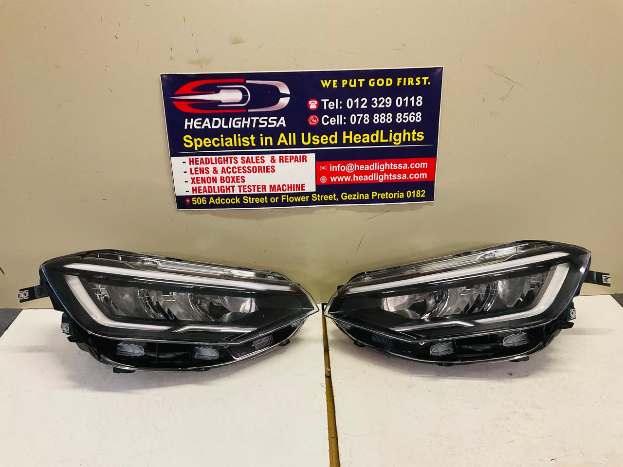 VW Tiago left and right side LED headlights (2023) - Private Seller VW Tiago left and right side LED headlights (2023) - Private Seller