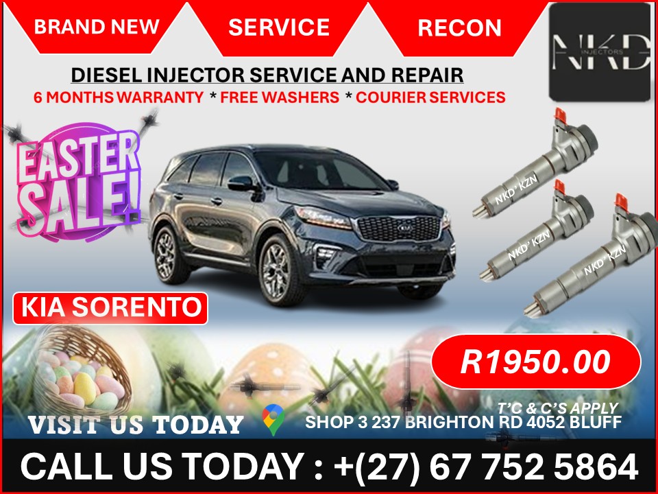 Kia Sorento Diesel Injectors - Private Seller Kia Sorento Diesel Injectors - Private Seller