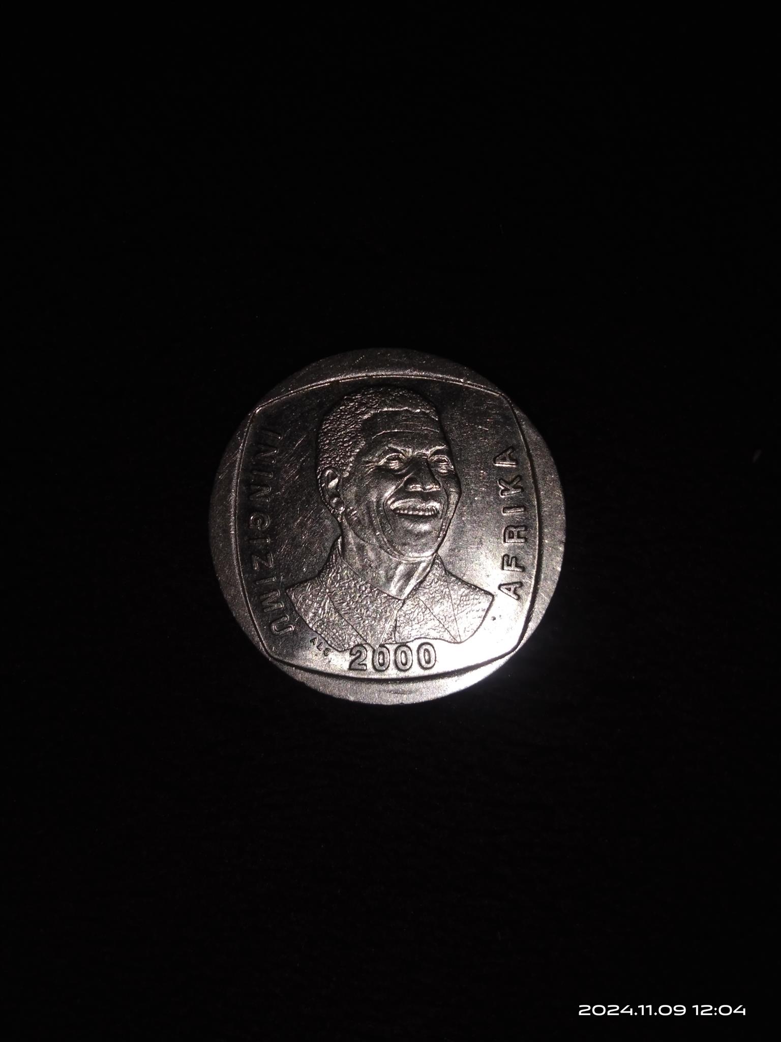 Mandela 2000 coin Mandela 2000 coin