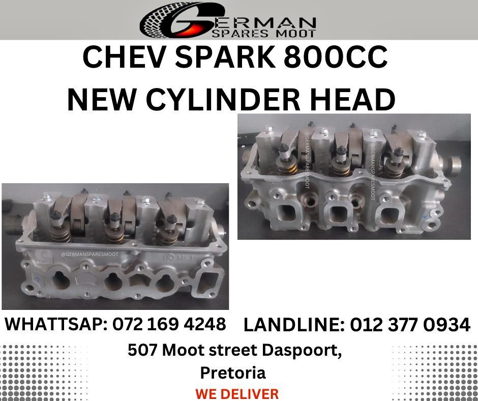 Chev Spark 800cc New Cylinder Heads