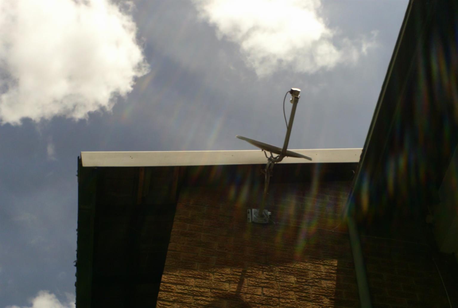 Satellite Dish 60cm Diameter, Complete with LNB. Second hand. In working condition. I am in Orange Grove.