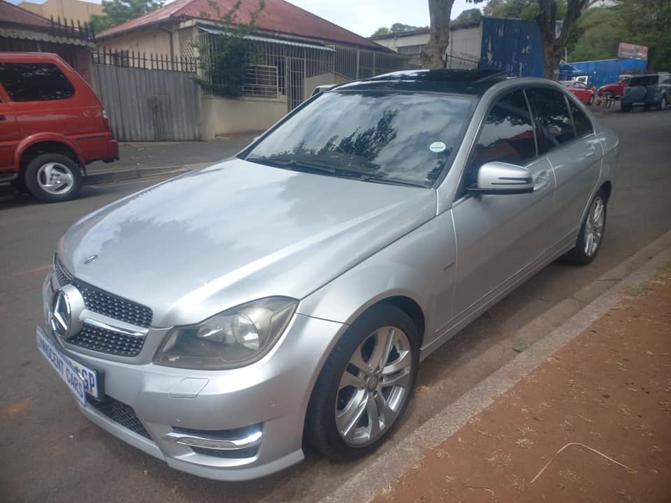 2011 MERCEDES BENZ C180 BLUE EFFICIENCY CGI PETROL, AUTOMATIC, SILVER COLOR