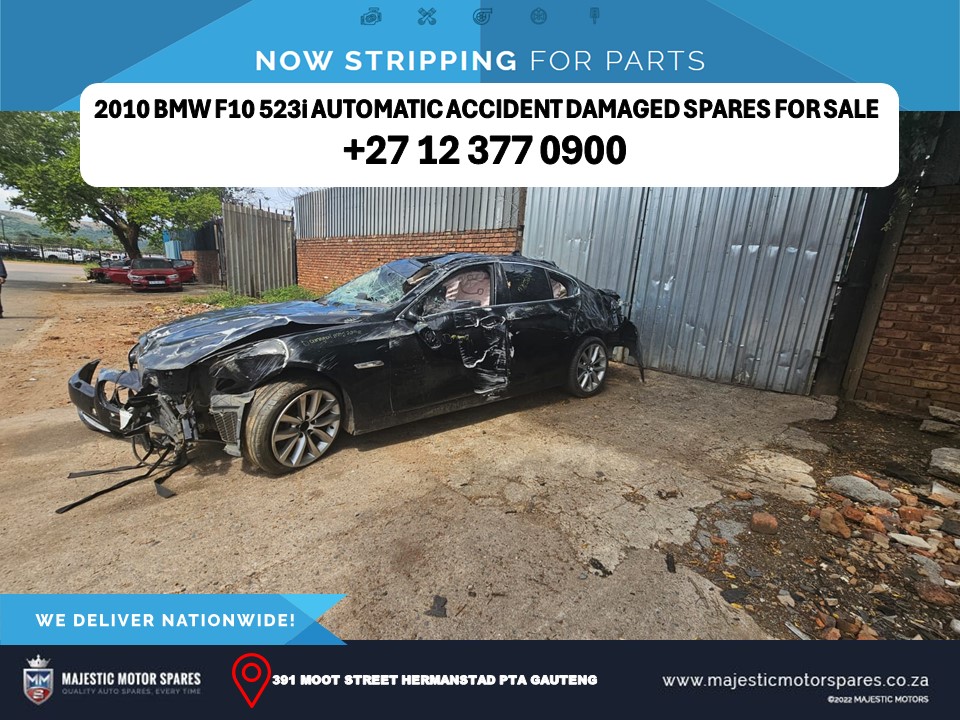 2010 BMW F10 523I Petrol Automatic Stripping for Spares