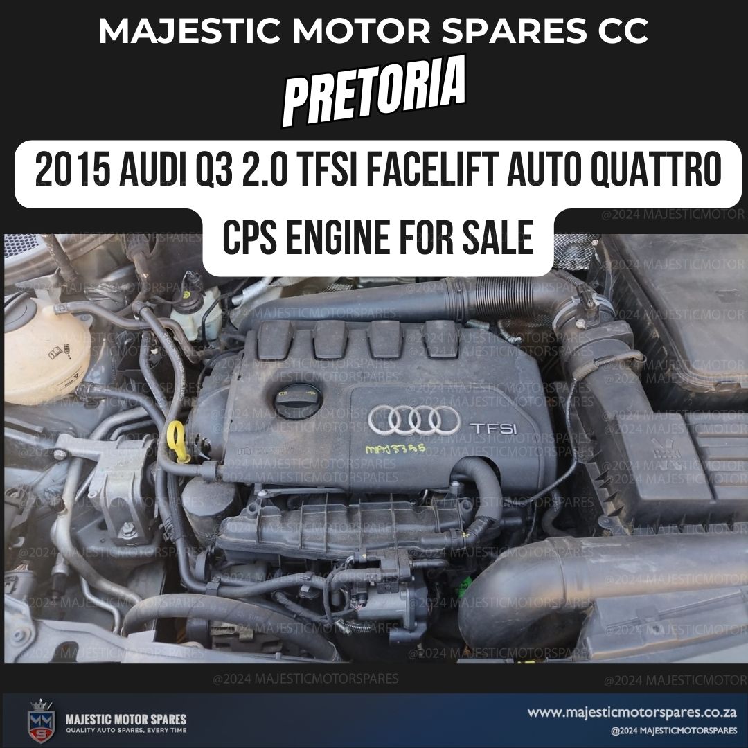 2015 Audi Q3 2.0 CPS Engine for Sale