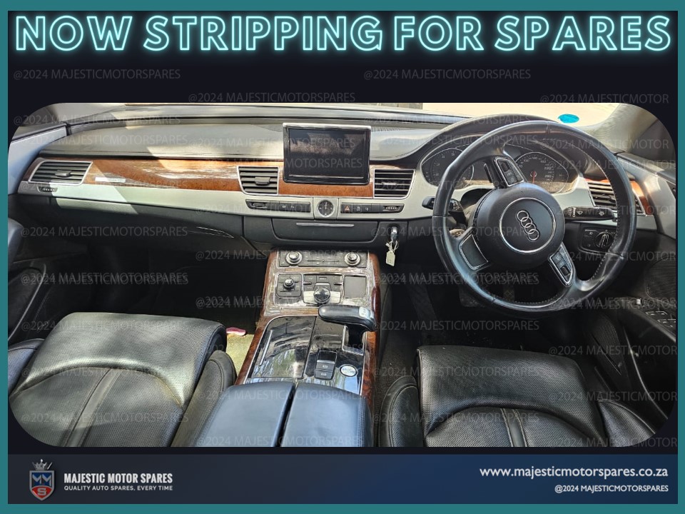 Stripping for Spares – 2012 Audi A8 4.2 Quattro