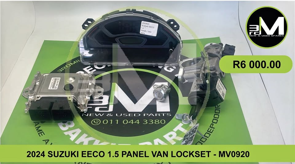 2024 SUZUKI EECO 1.5 PANEL VAN LOCKSET - MV0920 - Private Seller 2024 SUZUKI EECO 1.5 PANEL VAN LOCKSET - MV0920 - Private Seller