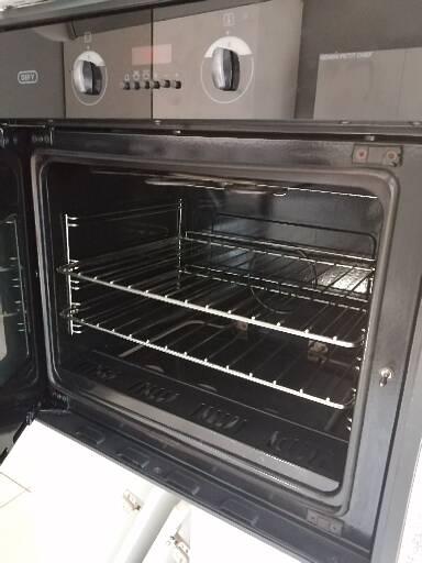 Defy Germini Chef stove, Defy Slimline hob and Extractor fan