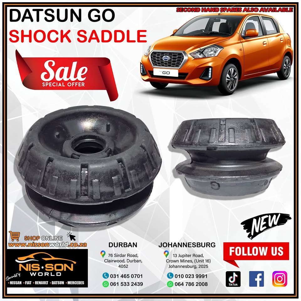 DATSUN GO SHOCK SADDLES - Private Seller DATSUN GO SHOCK SADDLES - Private Seller