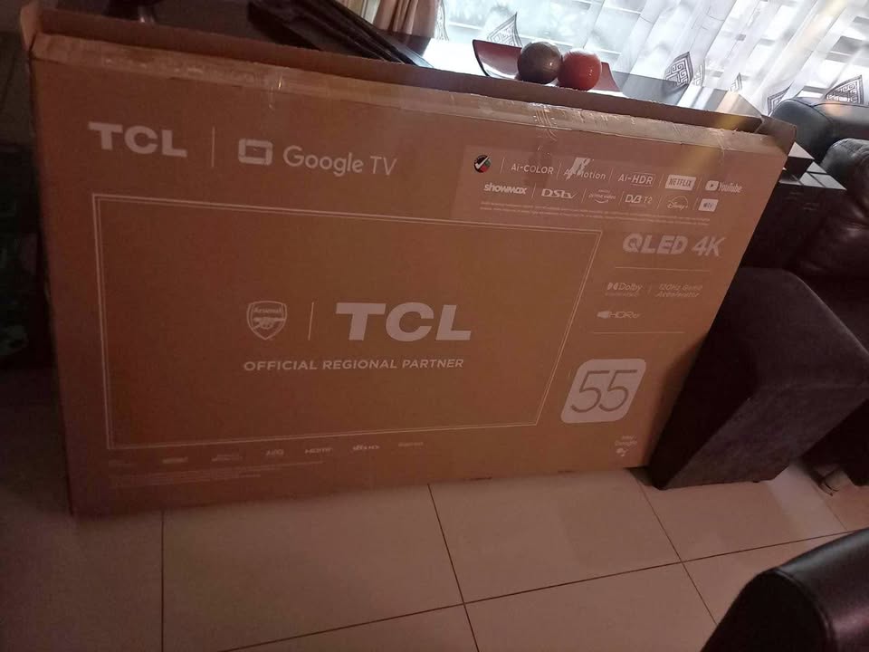 TCL tv 55" smart tv for sale