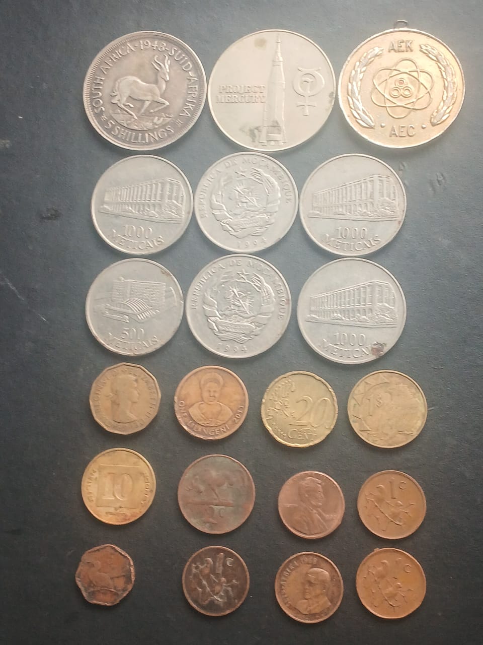 Rare old south Africa Coins and Notes