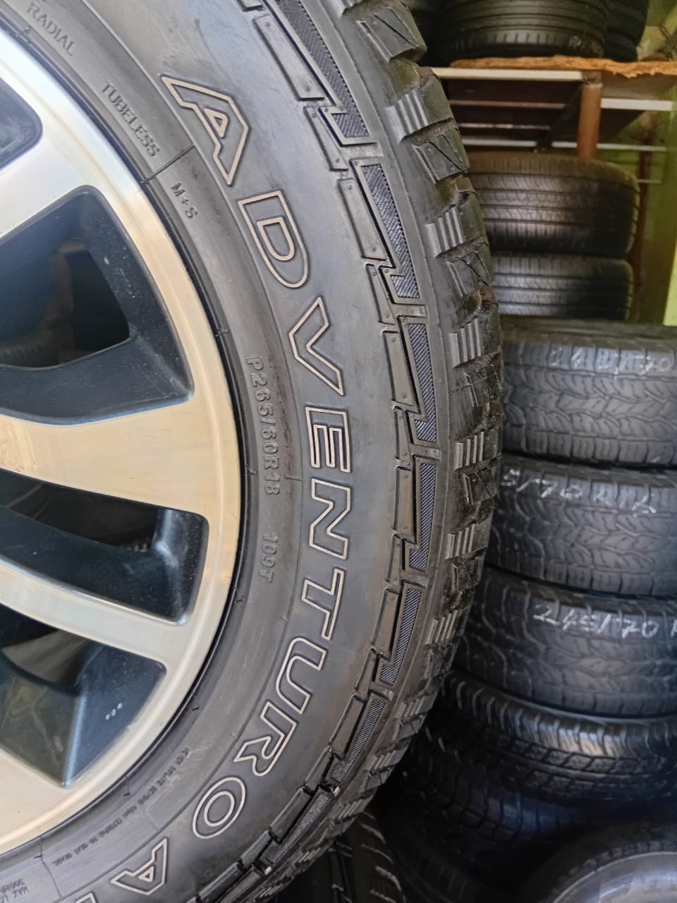 18 Inch Nissan Navara Mags plus tyres - Private Seller 18 Inch Nissan Navara Mags plus tyres - Private Seller