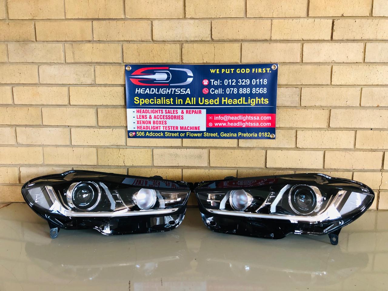 Jaguar XE X760 left and right xenon headlight (9 pin) - Private Seller