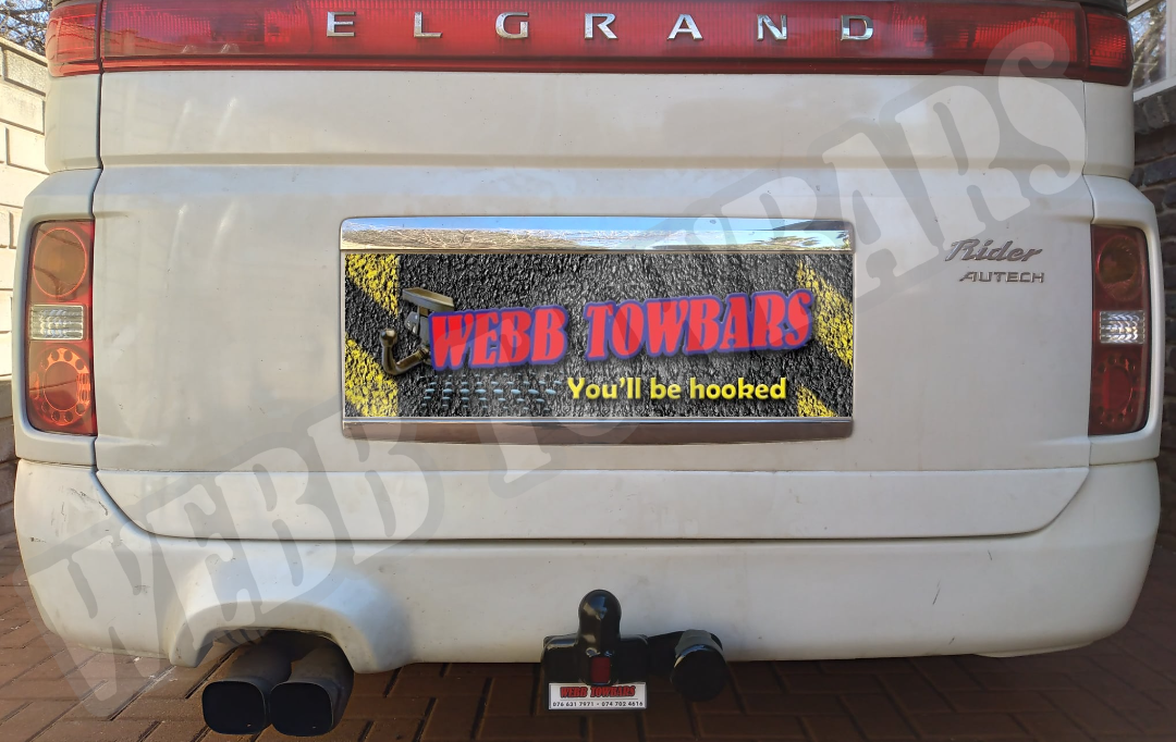 Nissan Elgrand Standard/Detachable Towbars - Private Seller Nissan Elgrand Standard/Detachable Towbars - Private Seller